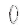 Sterling Silver Heart Ring with Cubic Zirconia