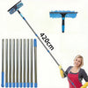 Extendable Double-Sided Window Cleaning Kit