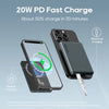 10,000mAh Magnetic Wireless Power Bank with USB-C Fast Charging