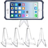 Clear Acrylic Triangle Display Stands for Cards and Small Items
