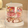 Rotating Jewelry Organizer with Clear Display Tiers