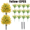 UV-Resistant Faux Orchid Branches for Indoor & Outdoor Decor