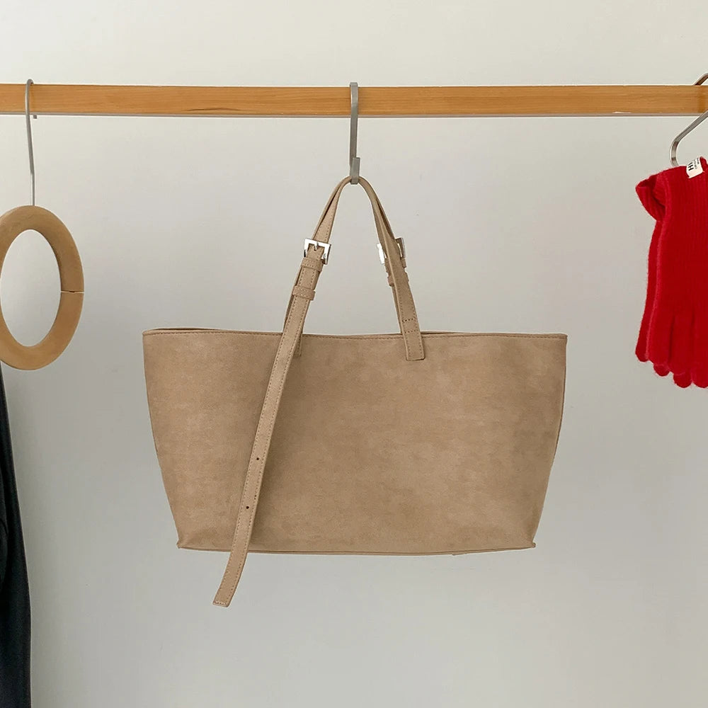 Soft PU Leather Tote Bag for Women – Spacious Everyday Carryall