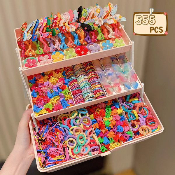 Colorful Butterfly Hair Accessories Set for Girls