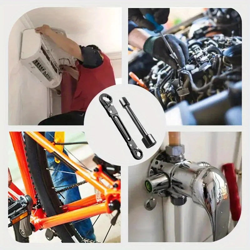 Professional Double-End Angle Stop Wrench for Plumbing Repairs