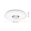 Luz de Techo LED Inteligente con Altavoz Bluetooth e Iluminación RGB