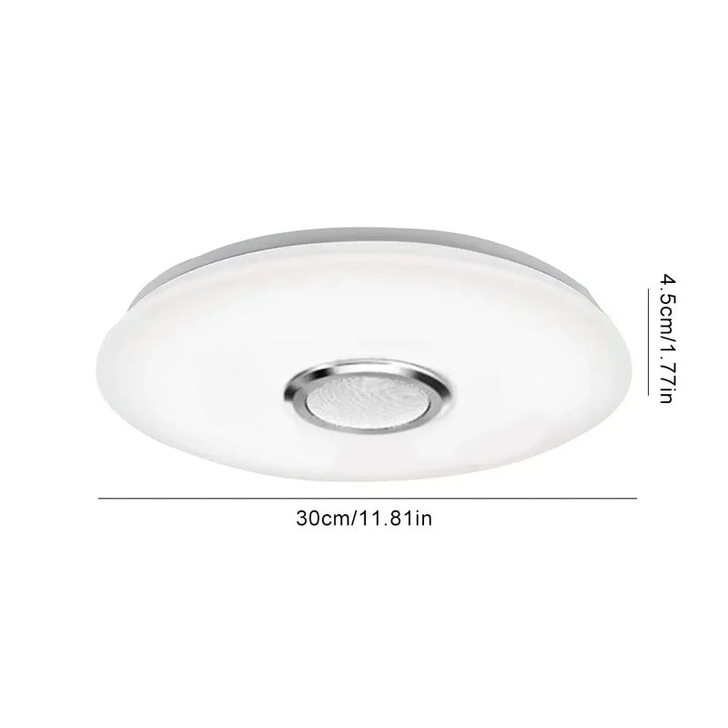 Luz de Techo LED Inteligente con Altavoz Bluetooth e Iluminación RGB