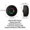 Portable Bluetooth Speaker with LED Lights & Suction Cup