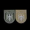 Luminous Reflective German Eagle Patch with Hook-and-Loop Backing