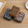 Leopard Print RFID Blocking Compact Wallet