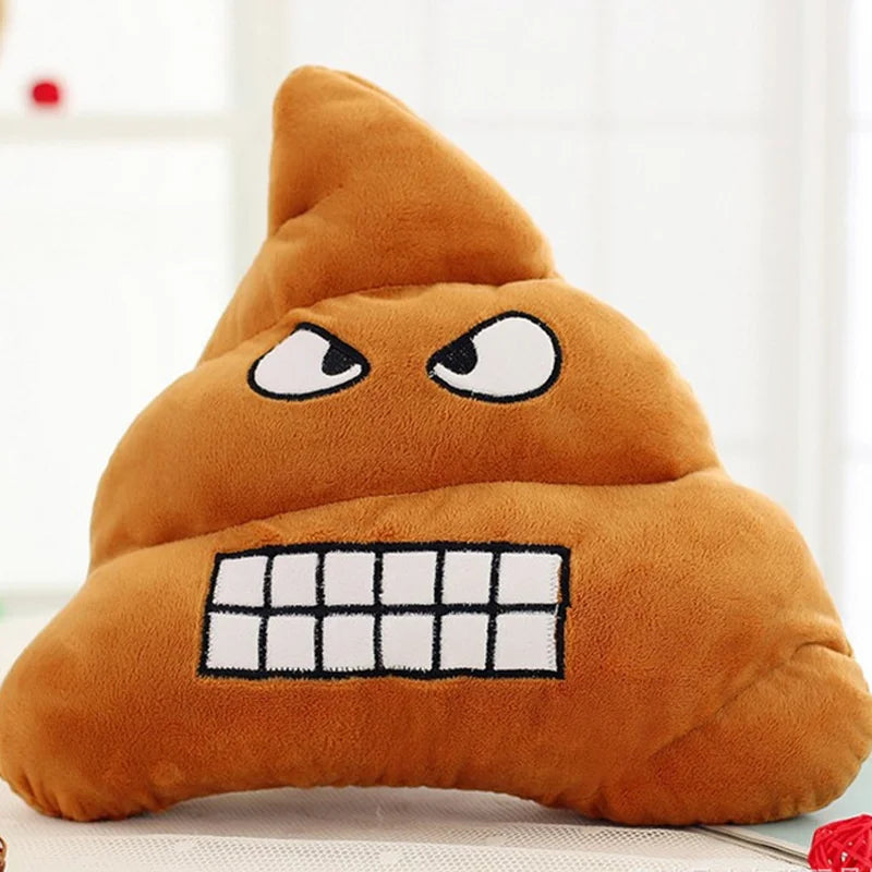 Funny Poop Plush Pillow – Soft Novelty Toy