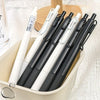 Retractable Gel Pens - 0.5mm Black Ink, Pack of 6