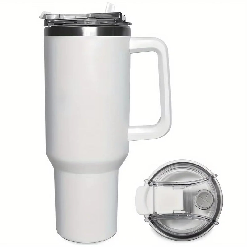 40oz Isolierter Edelstahl-Tumbler mit Deckel