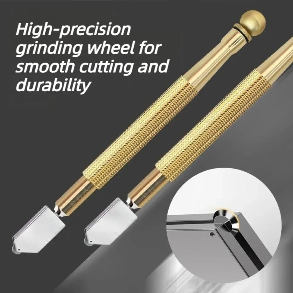 Precision Glass & Tile Cutter with Ergonomic Handle