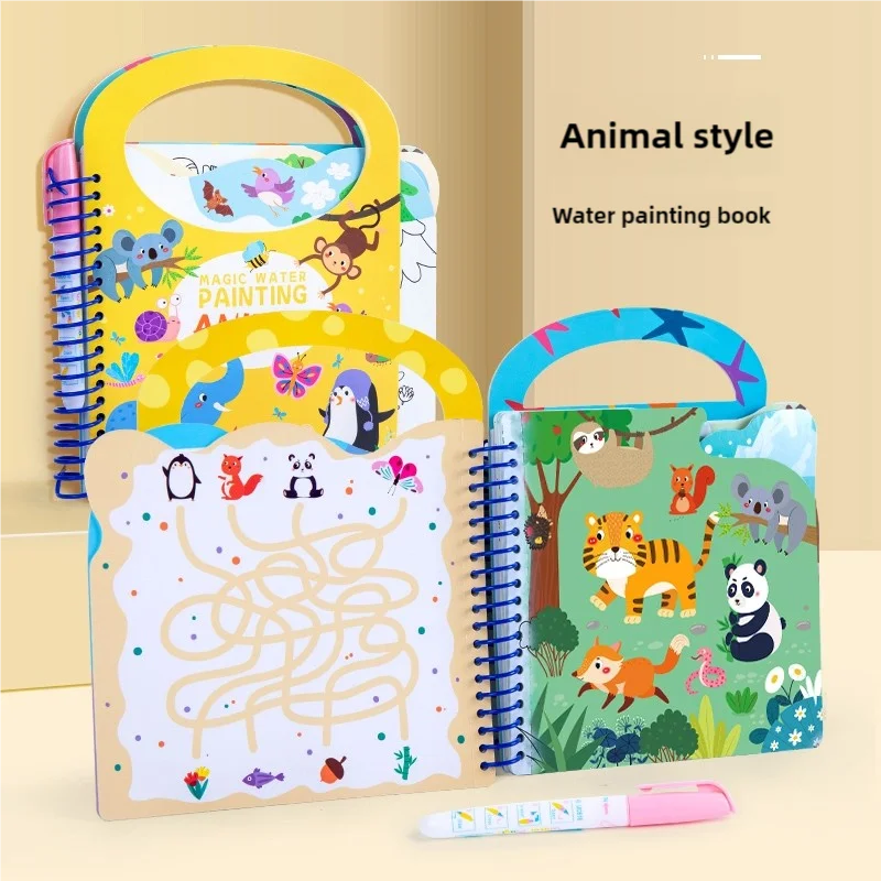 Reusable Water Drawing Book for Kids