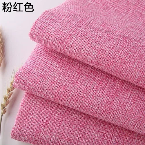 Premium Cotton-Linen Upholstery Fabric – Solid Colors, Durable & Versatile