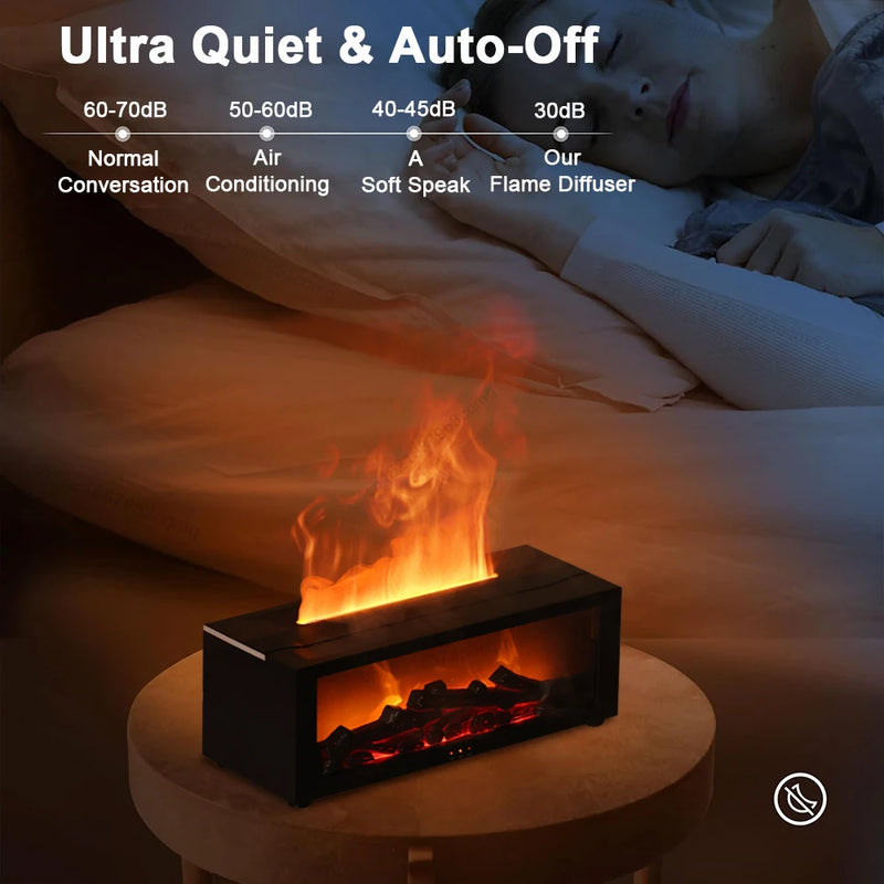 Diffuseur de Brume à Flamme avec Télécommande