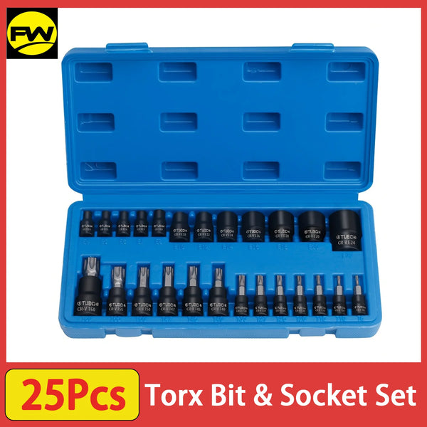 Professional Torx & E-Torx Socket Set