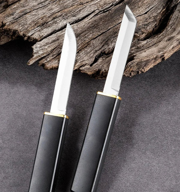 Cuchillo Compacto de Doble Filo para Frutas