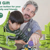 DIY Pin Button Maker Machine Kit with 100 Button Parts and Circle Cutter
