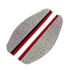 Pair of rhinestone car rearview mirror rain guards with red accents