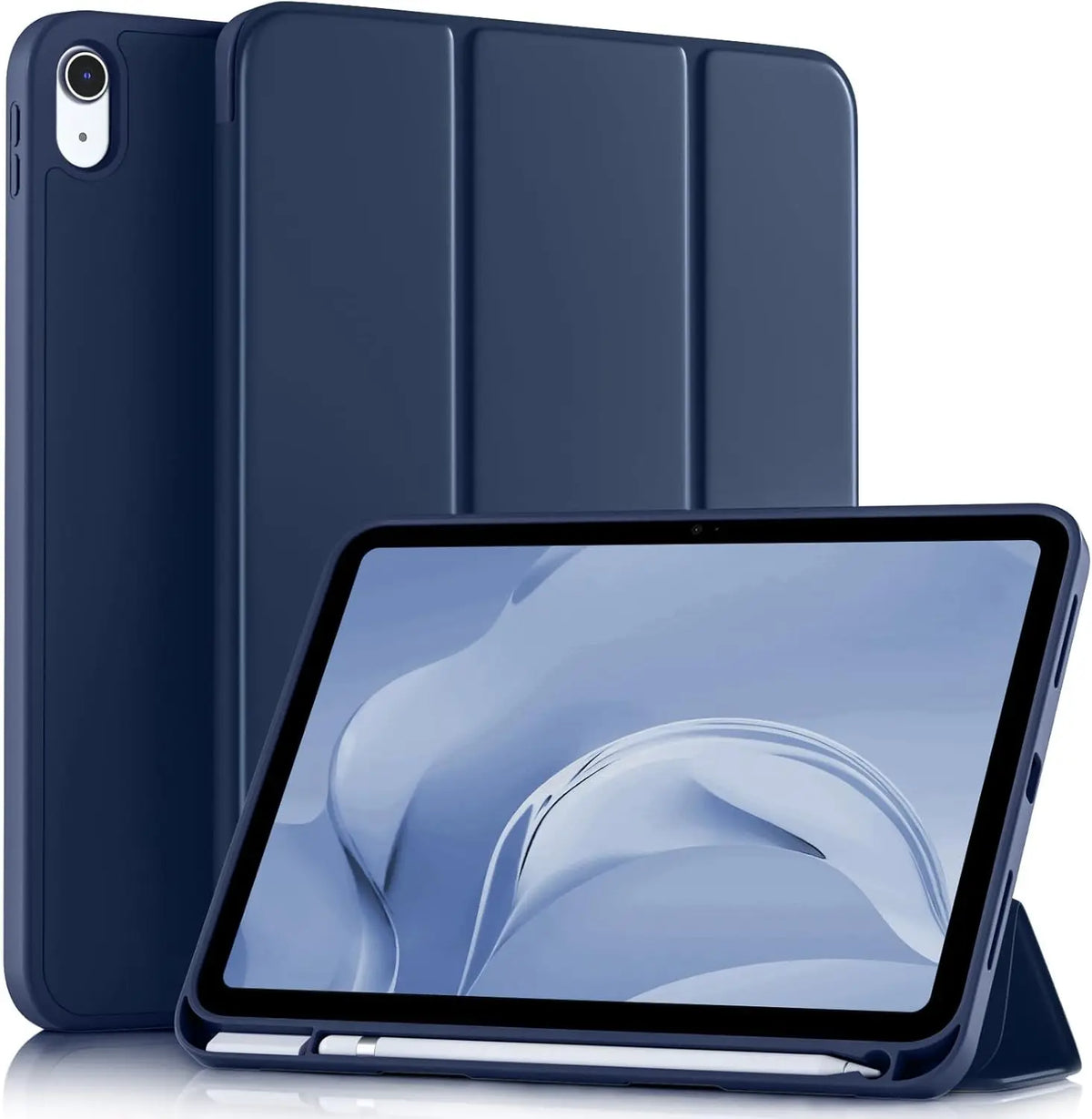 Slim Protective Case for iPad 11th Generation with Pencil Holder