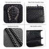 Women's Snake Print PU Leather Crossbody Bag with Chain Strap