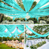 Sheer Chiffon Ceiling Drapes for Weddings & Events