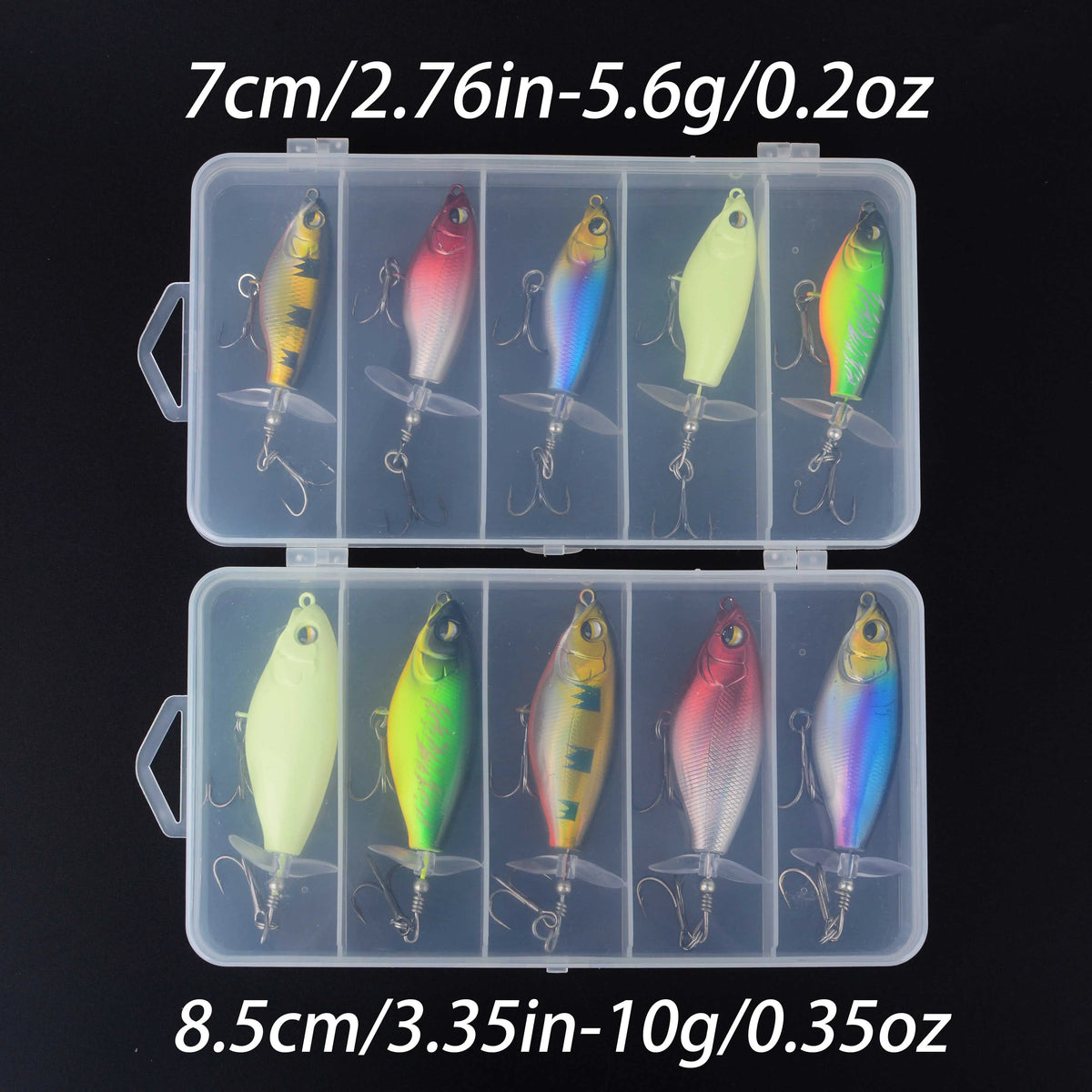Topwater Pencil Fishing Lures Set for Bass, Pike & More