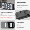 LED Mirror Digital Alarm Clock with Temperature Display