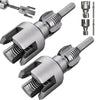 Electric Drill Compatible PVC Pipe Threader Kit for Internal and External Threads