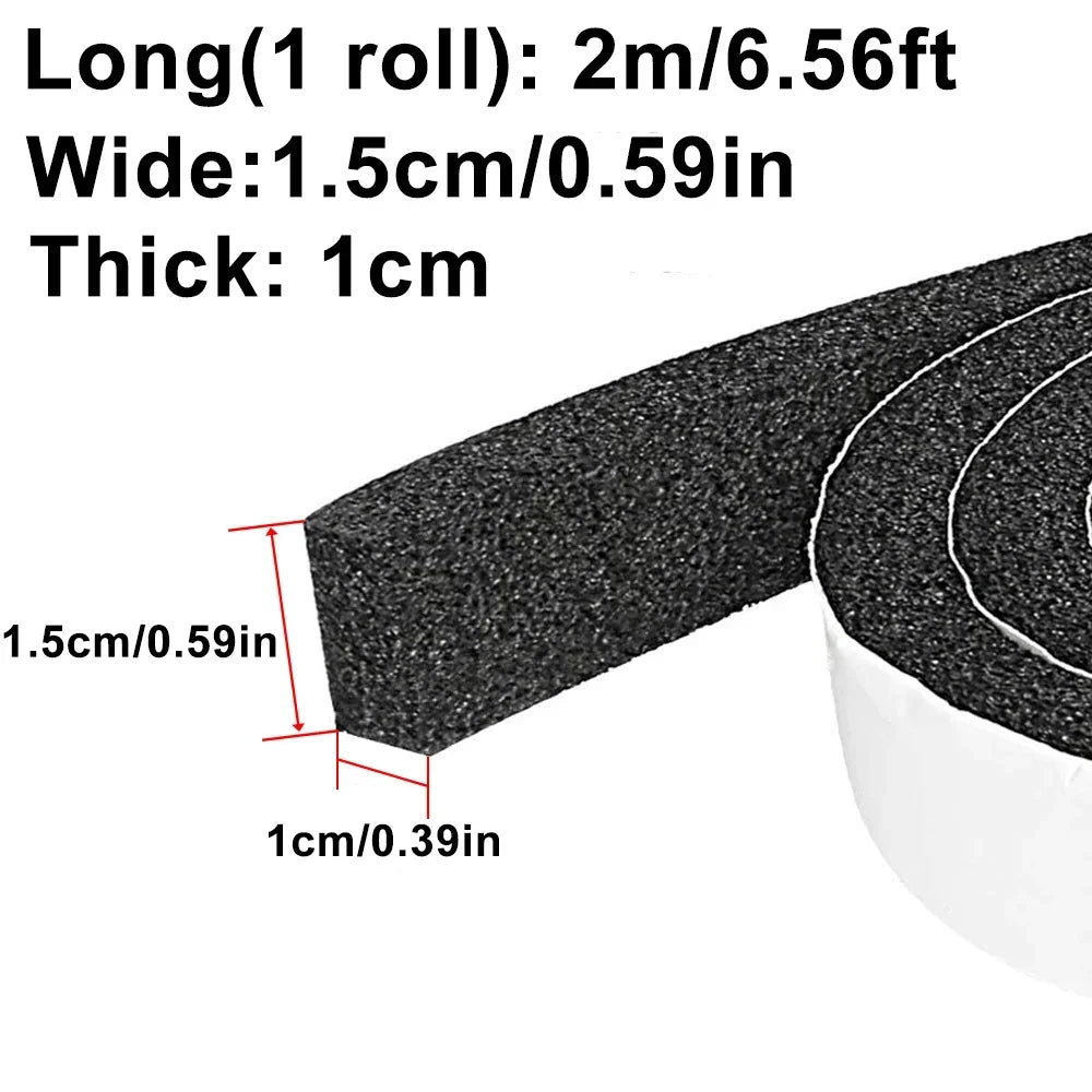 Self-Adhesive Foam Weather Stripping for Doors and Windows