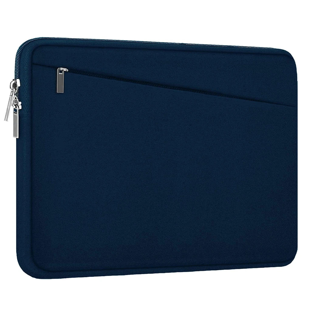 Universal Laptop Sleeve with Shockproof Padding & Accessory Pocket
