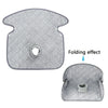 Gray folding water-absorbent cushion for stroller and car seat protection