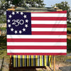 250th Anniversary Plush Flag