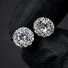 Pendientes de Aro con Zirconia Cúbica