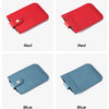 Slim Leather Card Holder with Quick-Access Pull Tab