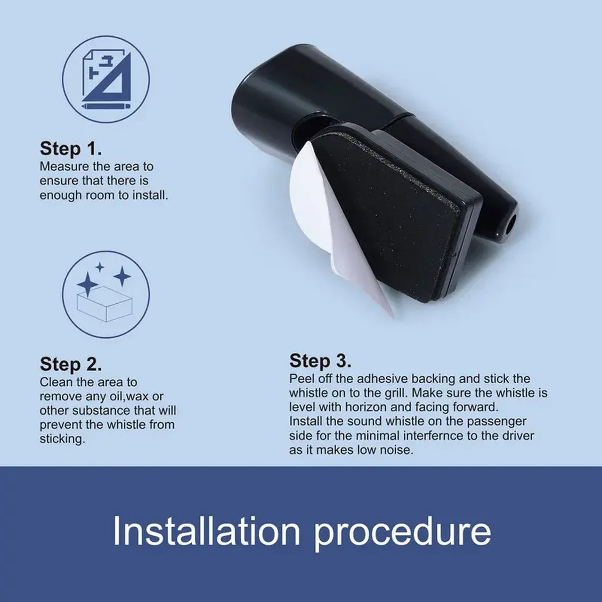 Ultrasonic Car Deer Whistle for Road Safety