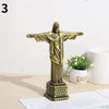 Jesus-Figurine mit Bronzeoptik
