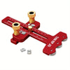 Precision Thin Rip Table Saw Jig with 3-Pulley System