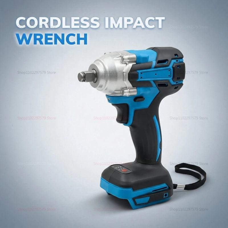Cordless Brushless Impact Wrench – 21V High-Torque Power Tool