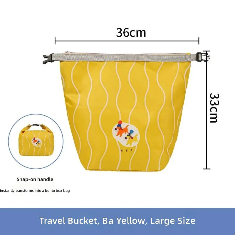 Neceser de Viaje Impermeable con Separación Húmedo/Seco