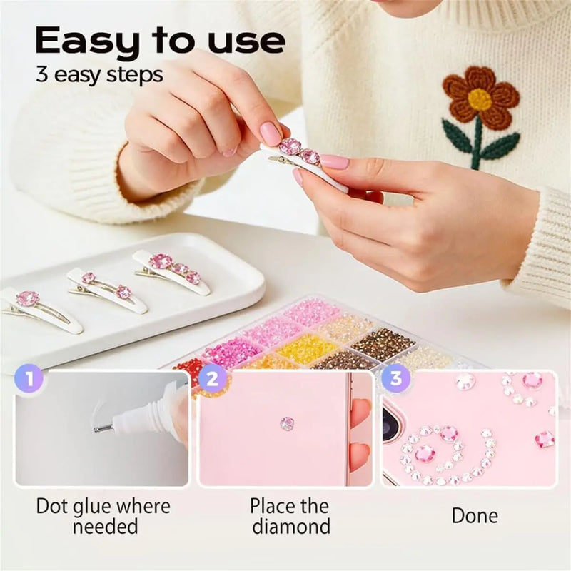 DIY Strass- & Harz-Bastelset