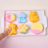 DIY Squishy Maker Kit with Silicone Molds – Cat, Paw, Bear & Donut Designs
