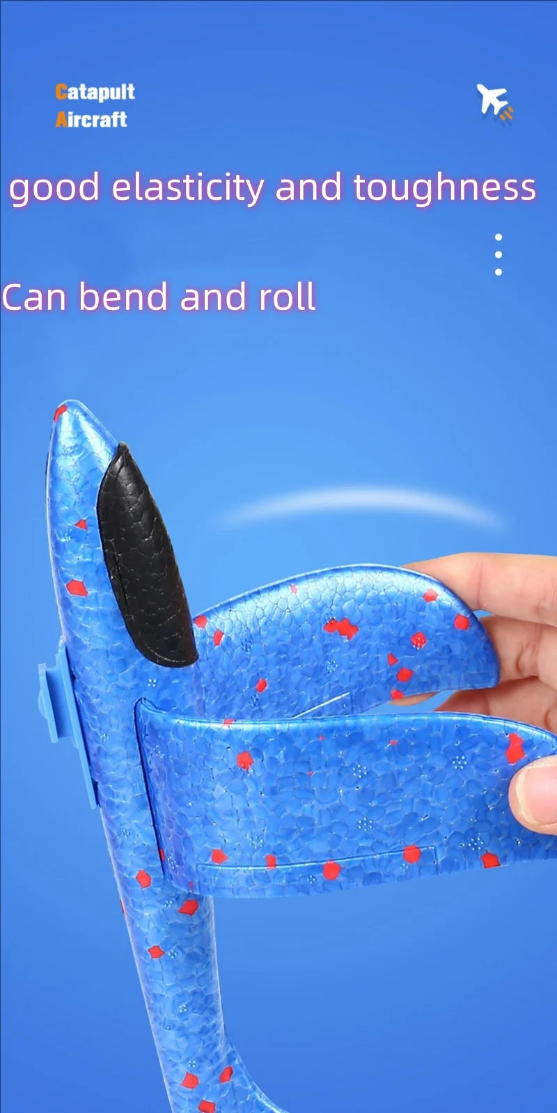 Catapult Foam Plane Launcher Glider Toy