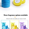 Wall-Mounted Disposable Toilet Brush Set with Refill Heads