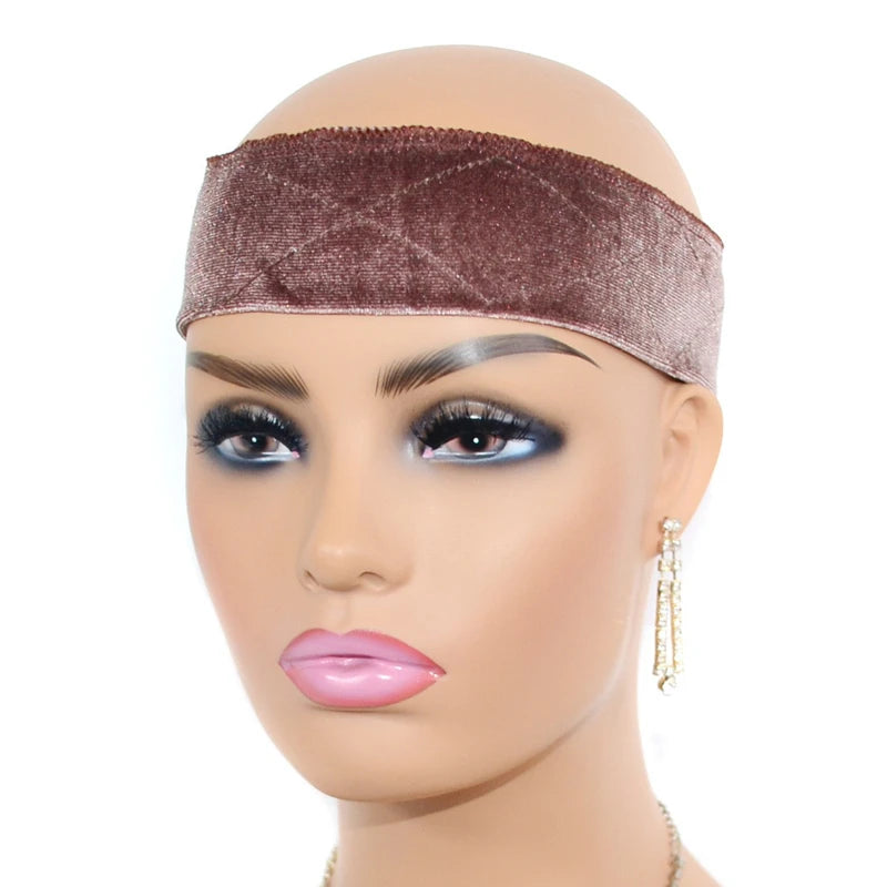 Adjustable Velvet Wig Grip Band