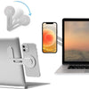 Magnetic Car Phone Mount with 360° Rotation & Foldable Design