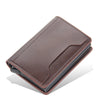 Carbon Fiber Mini RFID Blocking Wallet for Men