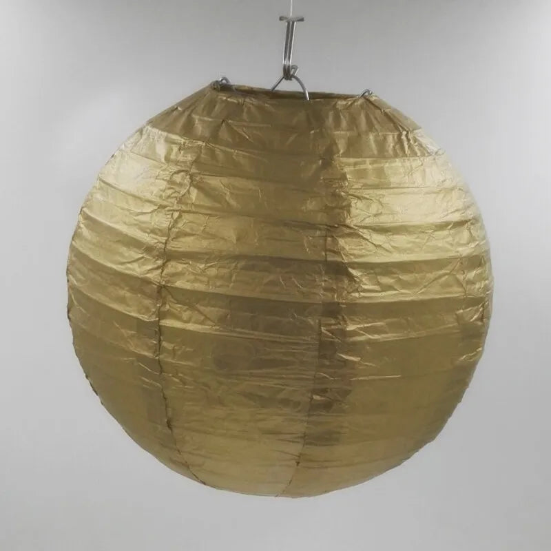 Round Paper Lantern for Festive Decor